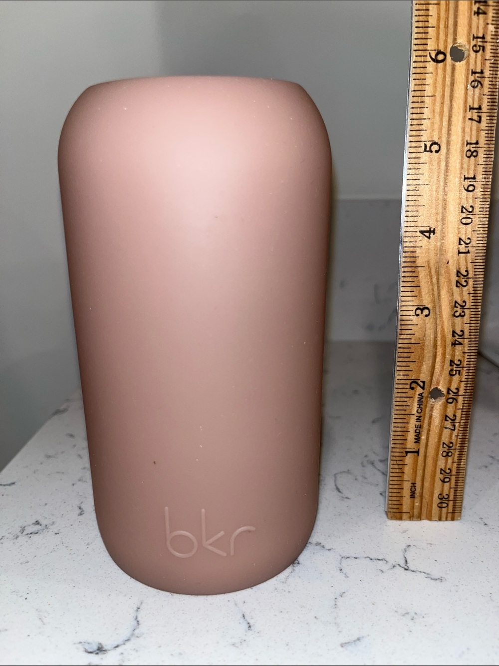 bkr Little Honeydew Silicone Water Bottle Sleeve - Protective Sleeve for Bottles